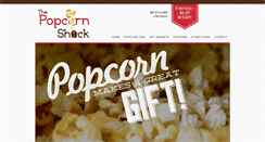 Desktop Screenshot of eatatpopcornshack.com